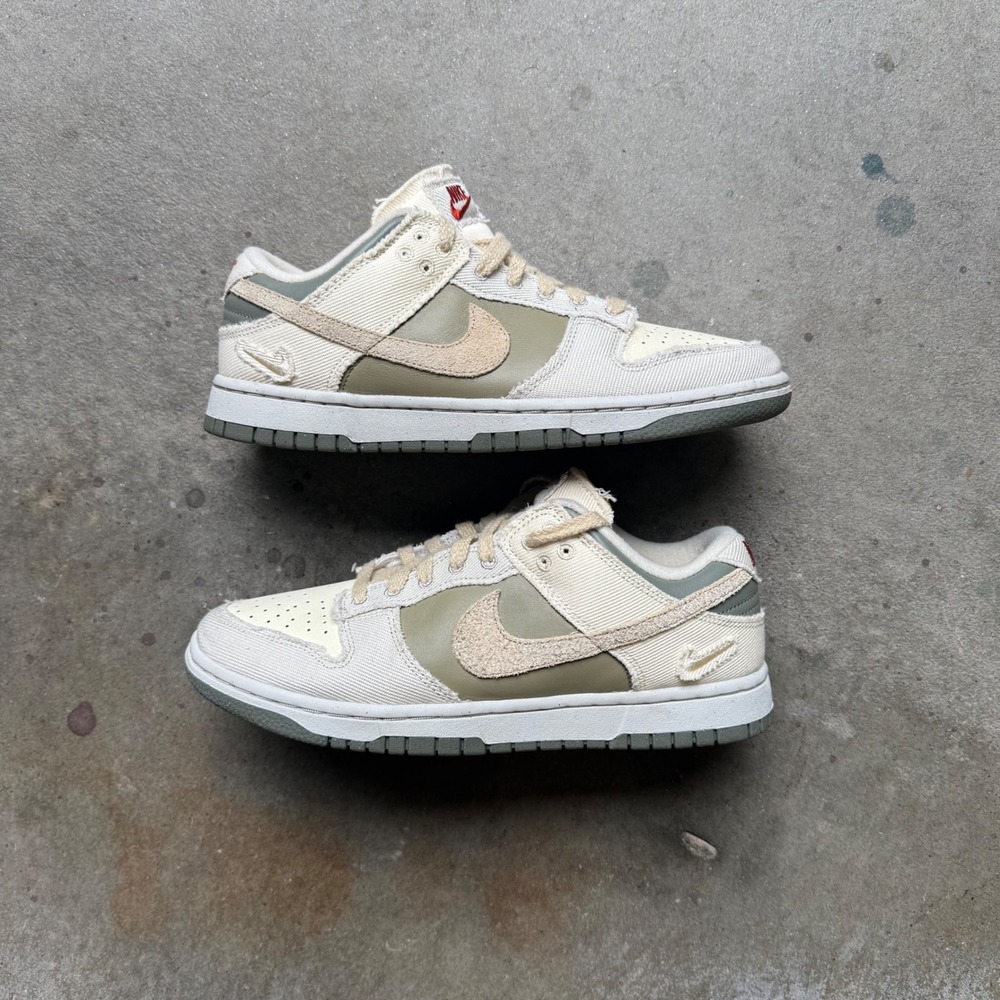 Nike Dunk Low Light Bone Mens Size 9 Sneakers